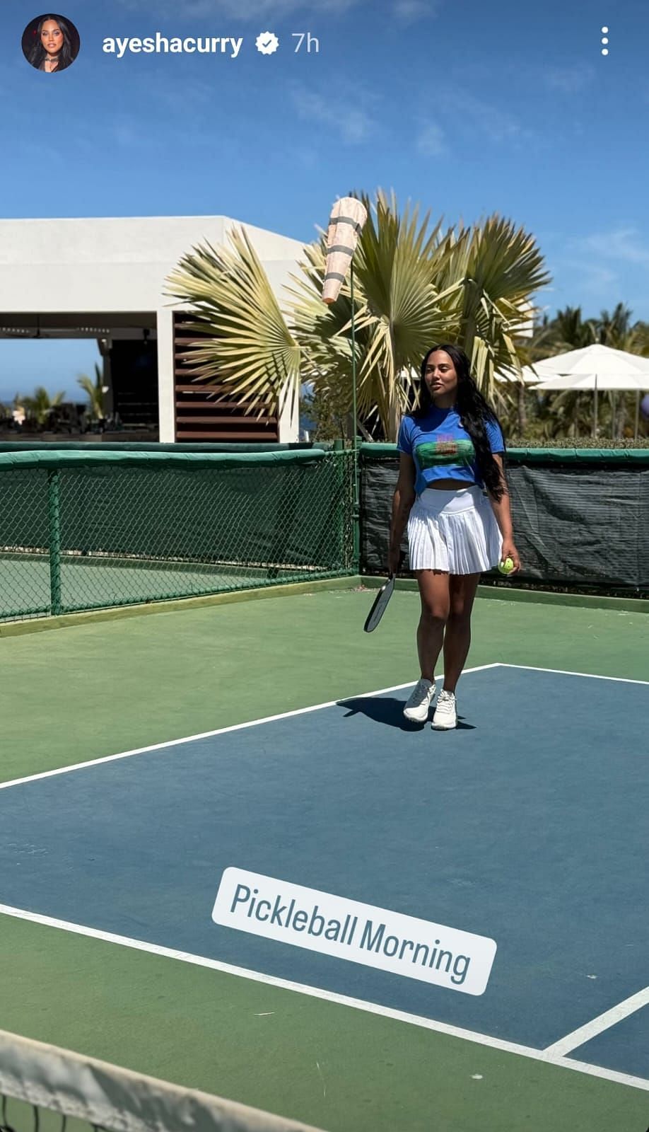 Ayesha Curry switches her focus to Pickleball during the offseason